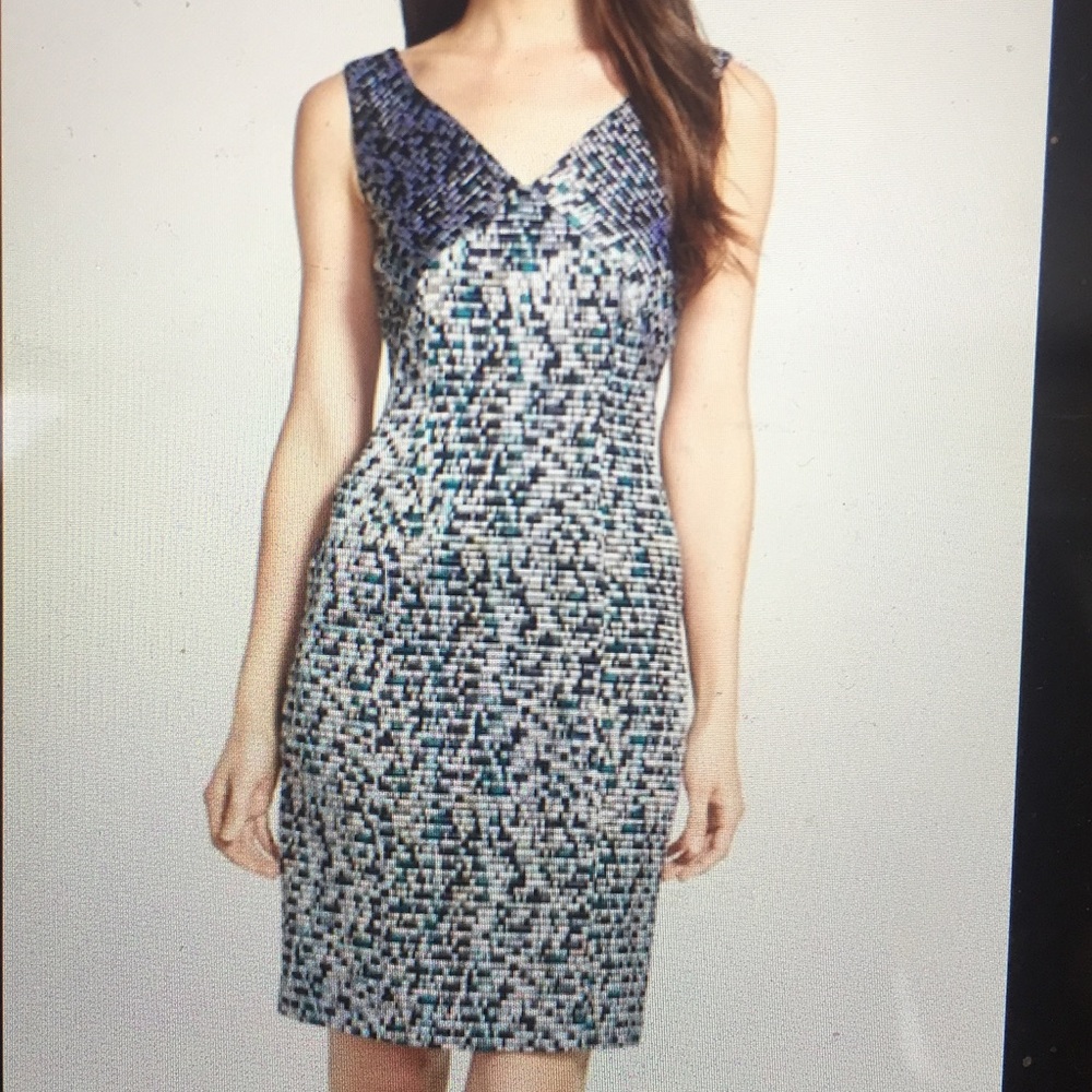 Hugo Boss beautiful multi-colored dress